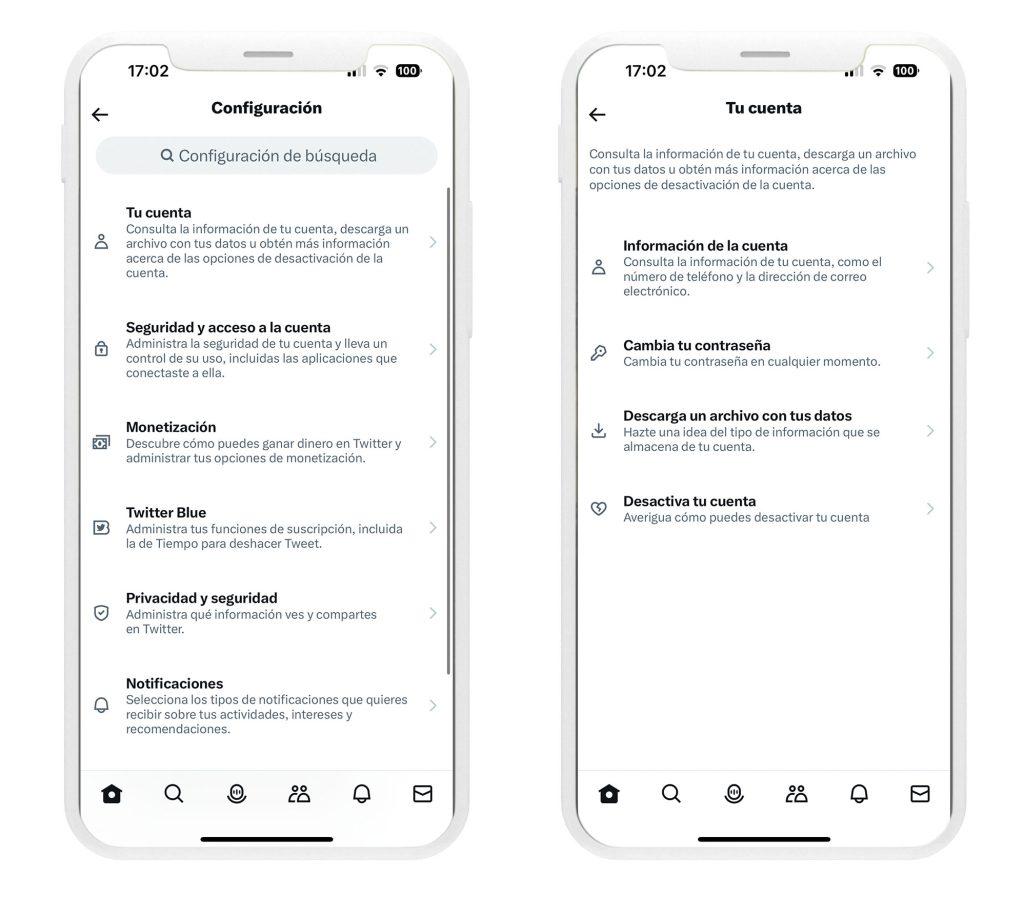 darse de baja en twitter definitivamente