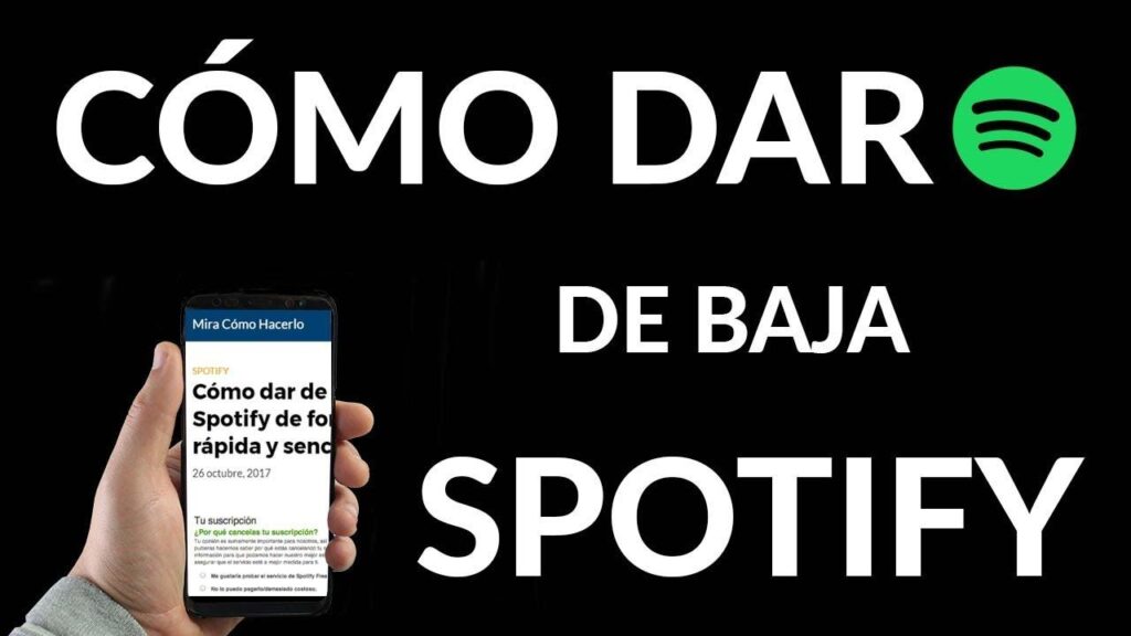 cómo darse de baja en pof desde el móvil